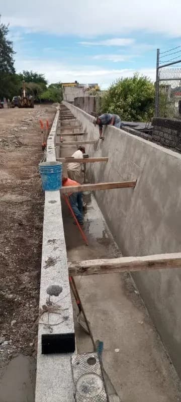 Construcción de canal en el Pedregal evitará grandes afectacciones