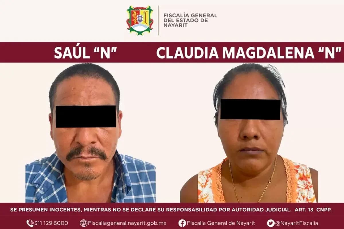 Detenidos en santiago ixcuintla por violación equiparada y corrupción de menores