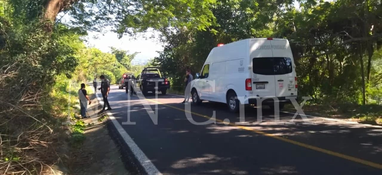 Localizan a hombre sin vida en la carretera federal Tepic-San Blas