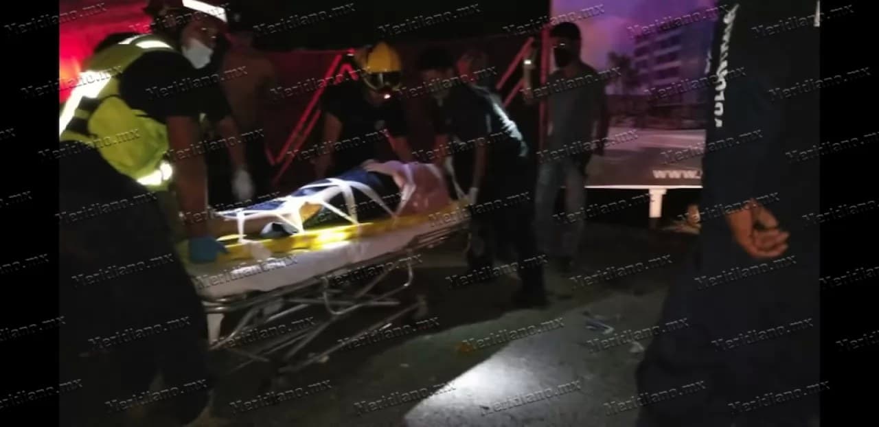 Siete heridos tras accidente en el bulevar Riviera Nayarit