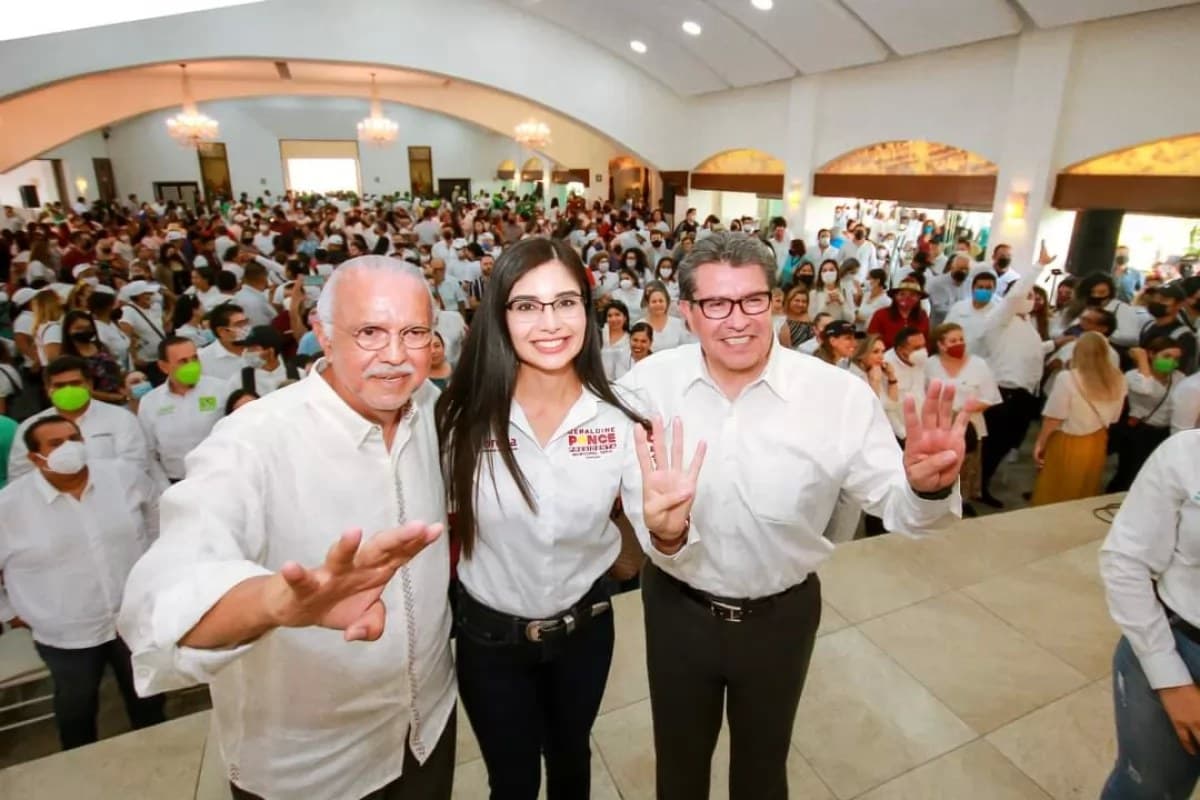 Geraldine Ponce será una Presidenta ejemplar: Ricardo Monreal