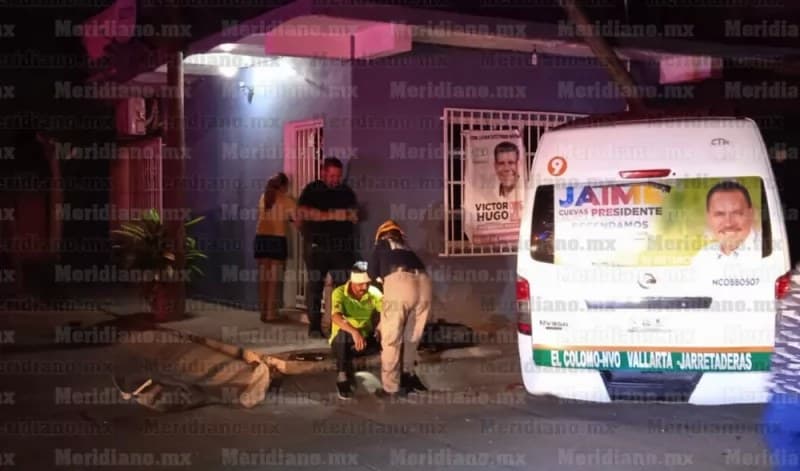 Choca taxi colectivo en San Juan de Abajo; Reportan un herido