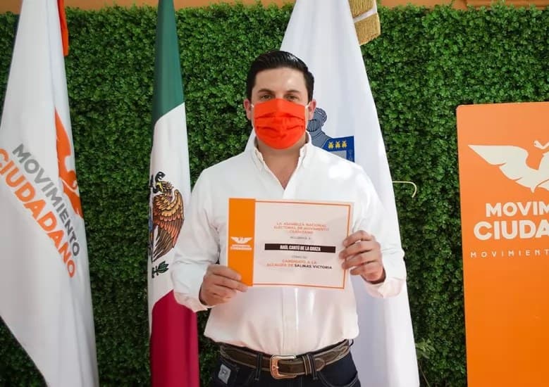 Raúl Cantú, candidato de MC en Nuevo León, ya fue liberado