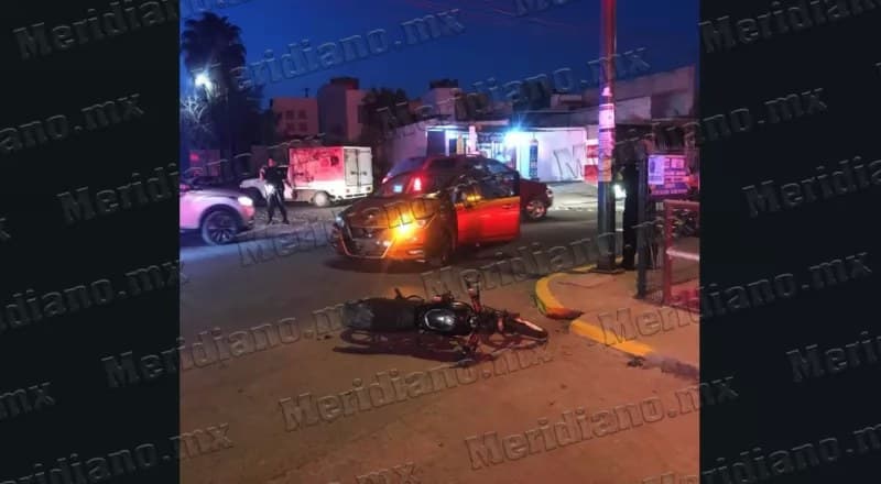 ¡chocó joven motociclista atrás del cuc en puerto vallarta!
