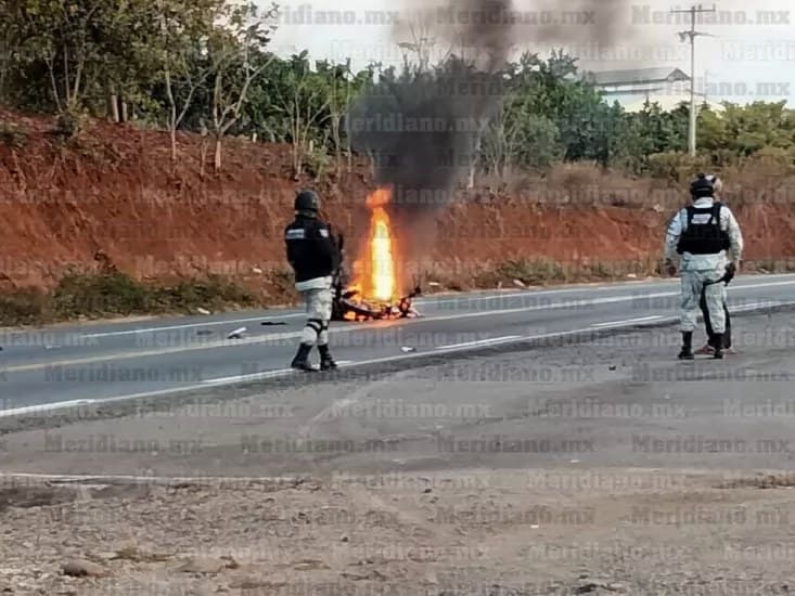 Muere motociclista tras chocar contra tractor en la 200