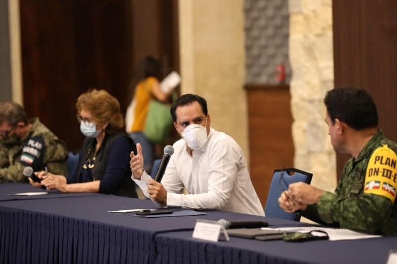Gobernador de Yucatán da positivo a Covid-19
