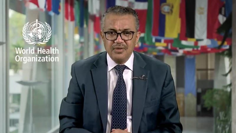 Director de la OMS aislado por contacto con positivo de Covid-19