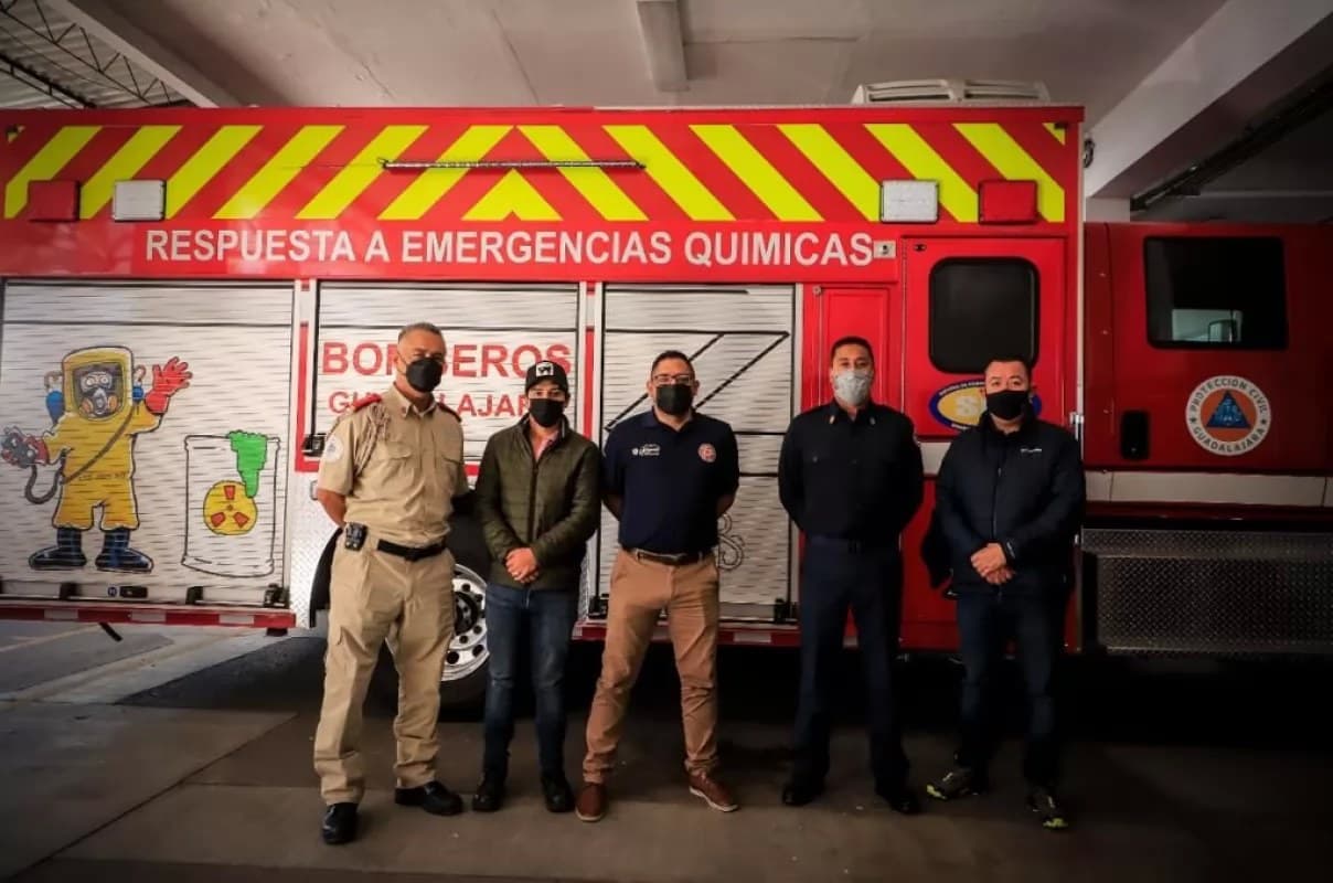 Unen esfuerzos el Gobierno de Nayarit y Protección Civil de Guadalajara