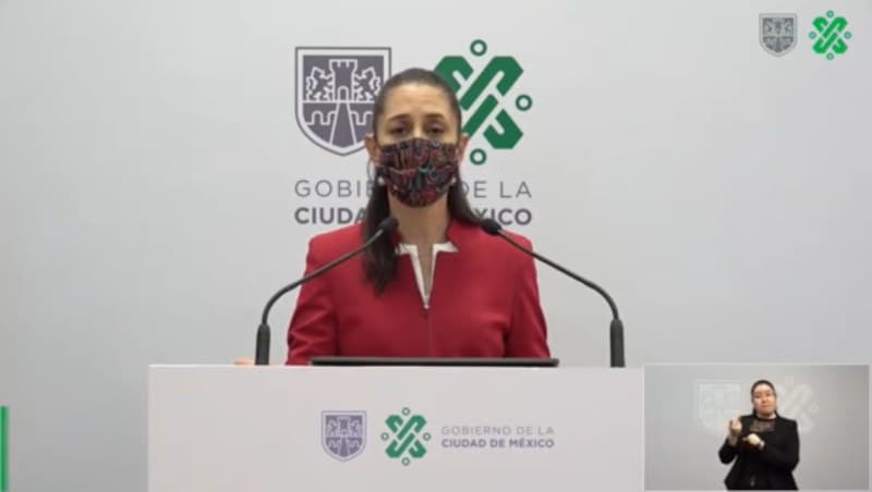 En CDMX refuerzan medidas sanitarias, continuando en semáforo naranja