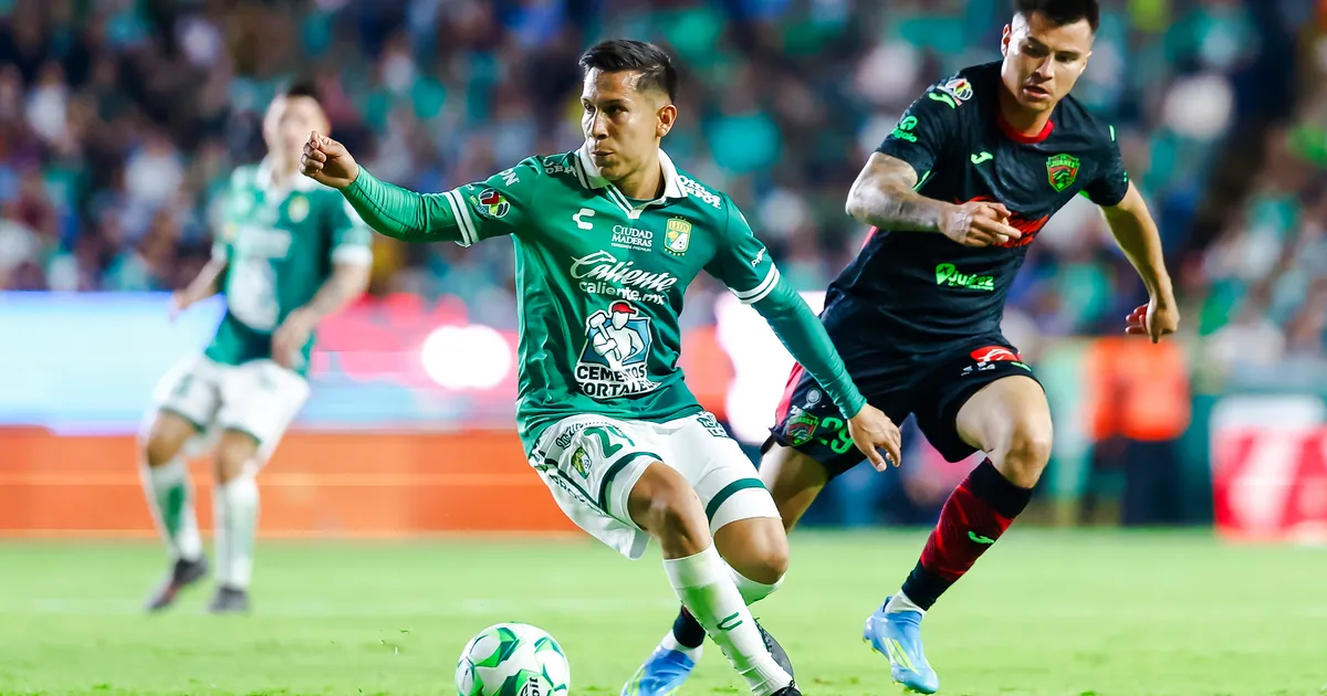 León aplastó a los Bravos 3-1 con doblete de Íñigo Díaz en el Clausura 2026