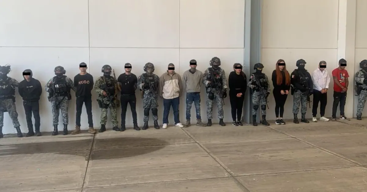 Cae célula del CJNG en Michoacán: nueve detenidos en operativo federal