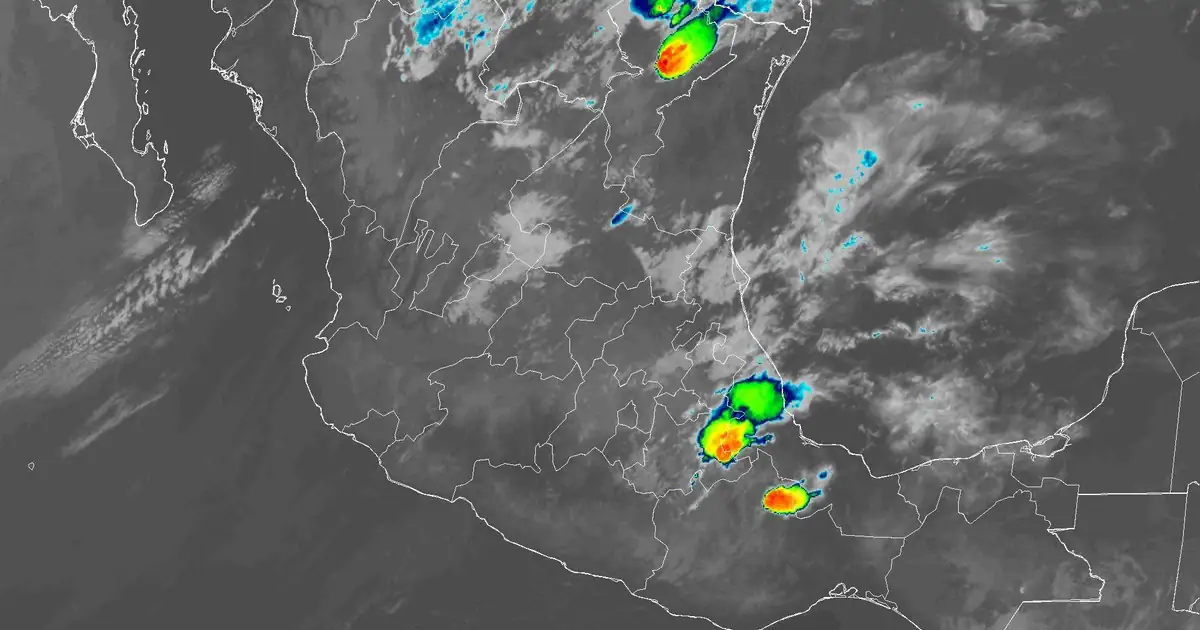 Clima en México hoy lunes 18 de mayo 2026: lluvias intensas y tormentas eléctricas en gran parte del país
