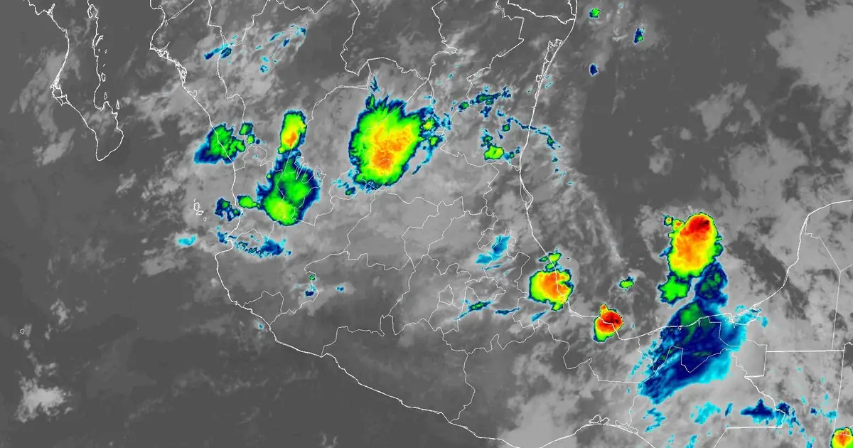 Clima en México hoy domingo 14 de junio 2026: lluvias intensas y tormentas eléctricas afectan múltiples estados