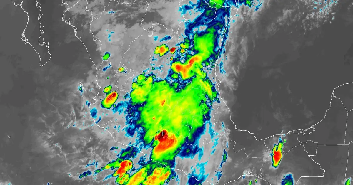 Clima en México hoy sábado 20 de junio de 2026: tormentas eléctricas, granizo y calor extremo en 15 ciudades
