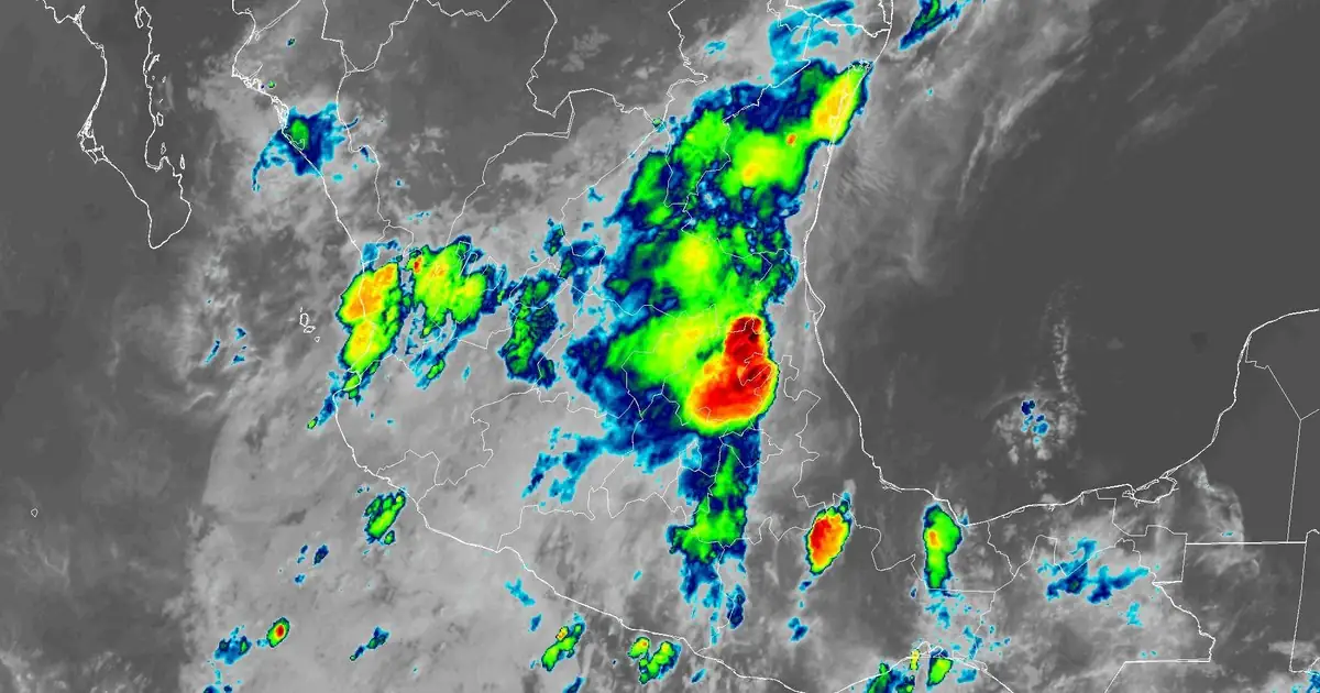 Clima en México hoy domingo 21 de junio de 2026: tormentas eléctricas, granizo y calor extremo en 12 estados