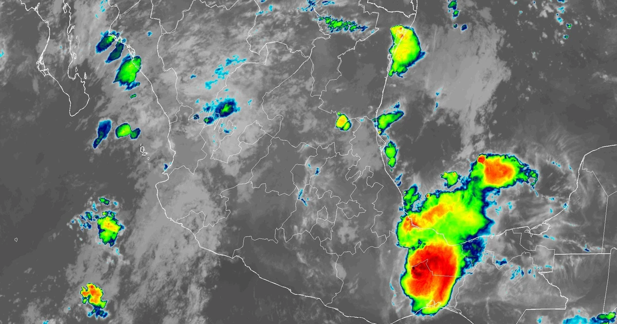 Clima en México hoy viernes 10 de julio de 2026: tormentas eléctricas, lluvias extremas y rachas intensas en 11 estados