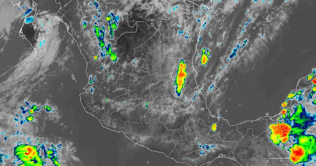 Clima en México hoy jueves 16 de julio de 2026: tormentas eléctricas, granizo y calor extremo en 15 ciudades