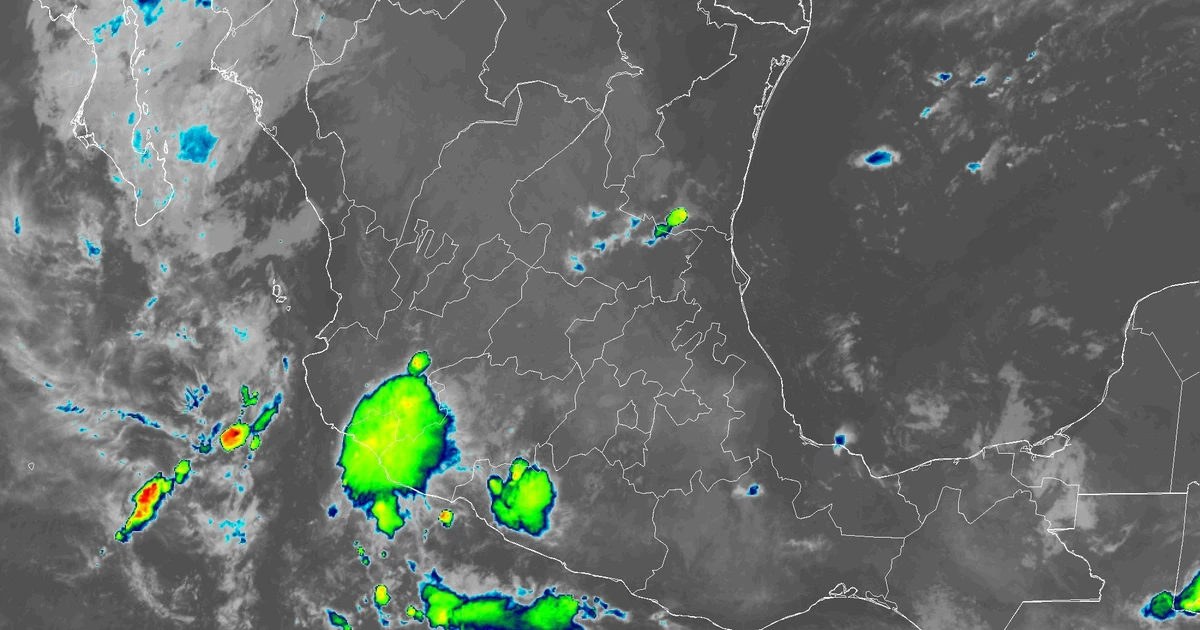 Clima en México hoy sábado 25 de julio de 2026: tormentas eléctricas, granizo y calor extremo en 15 ciudades