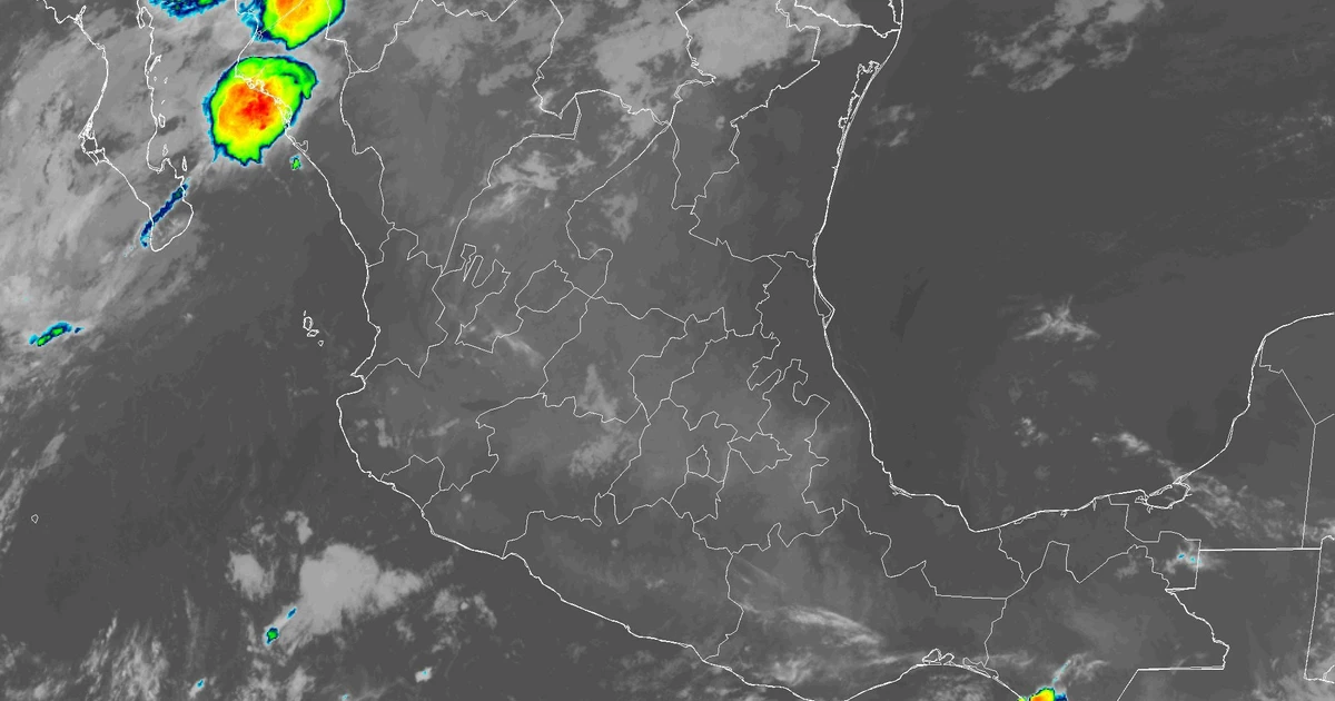 Clima en México hoy martes 4 de agosto de 2026: tormentas eléctricas, granizo y calor extremo en 7 estados