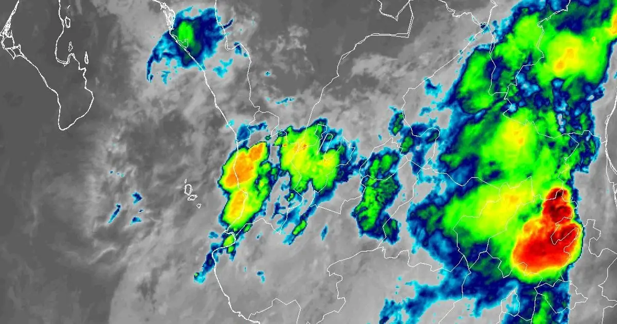 Clima en el occidente de México este domingo 21 de junio de 2026: tormentas con granizo, rayos y calor extremo en la región