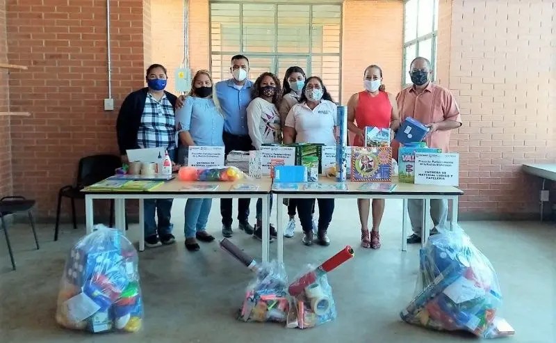 Reciben material lúdico bibliotecas de Bahía de Banderas