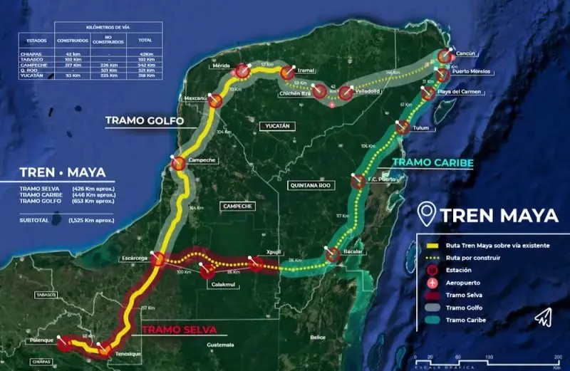 Exigen suspender obras del Tren Maya hasta lograr acuerdos con indígenas