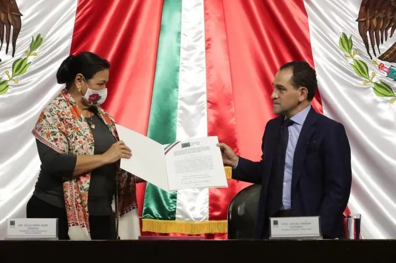 México. Recibe Cámara de Diputados paquete económico para 2021