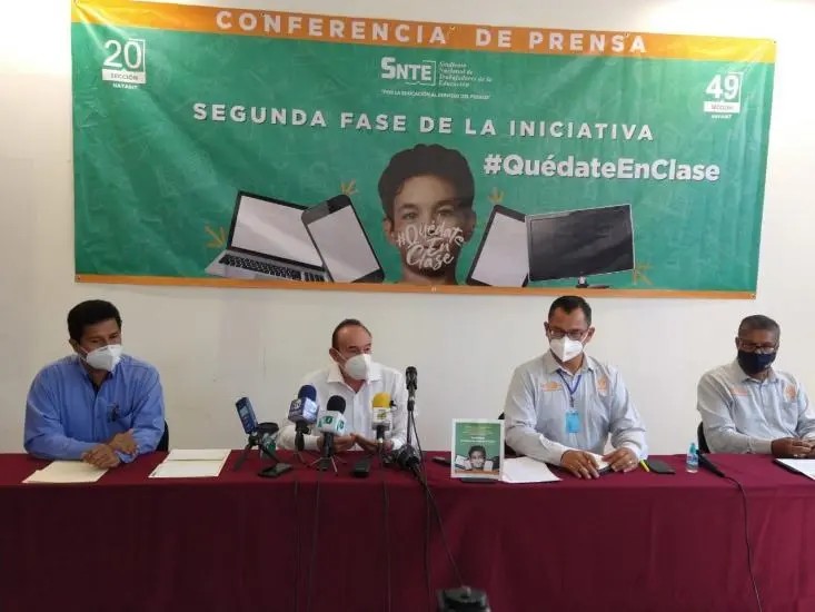 Nayarit. Invita SNTE a donar aparatos electrónicos para la iniciativa \"Quédate en Clase 2020\"