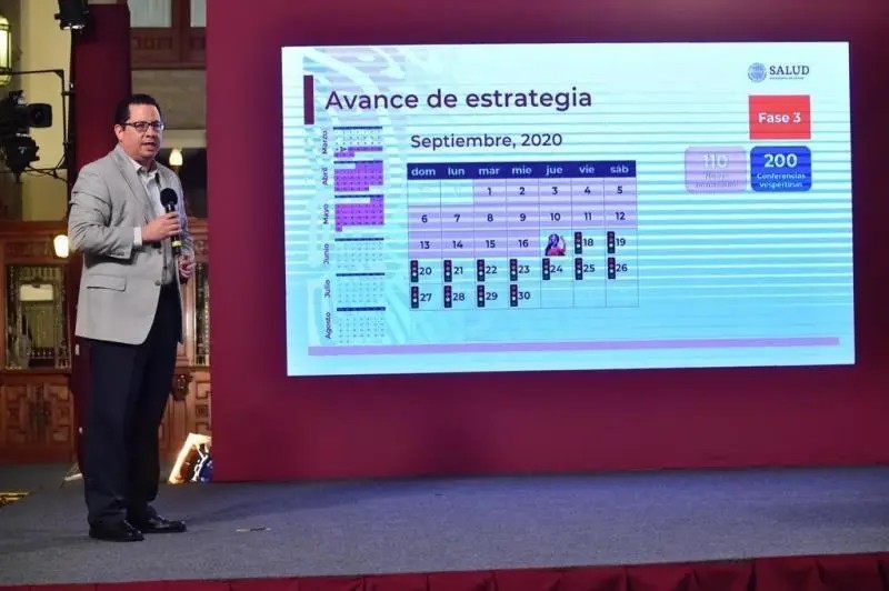 Coronavirus. México suma 72 mil 179 muertes y 684 mil 113 casos confirmados