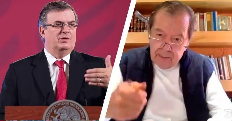 \"Estoy vacunado “contra la mezquindad y la calumnia\"; Responde Ebrard a Muñoz Ledo