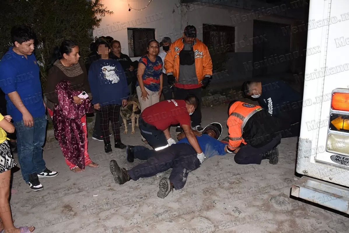 ¡enredado y herido!