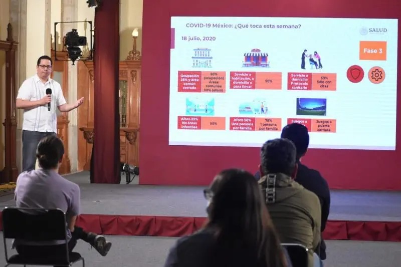 COVID-19. México suma 338 mil 913 contagios y 38 mil 888 muertes por COVID-19