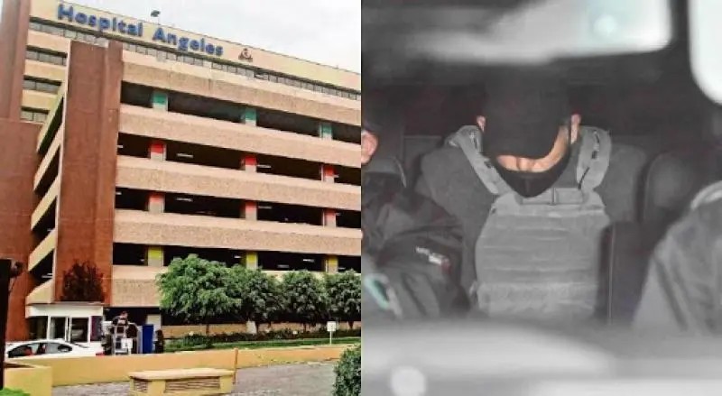 Emilio Lozoya es dado de alta y sale del hospital