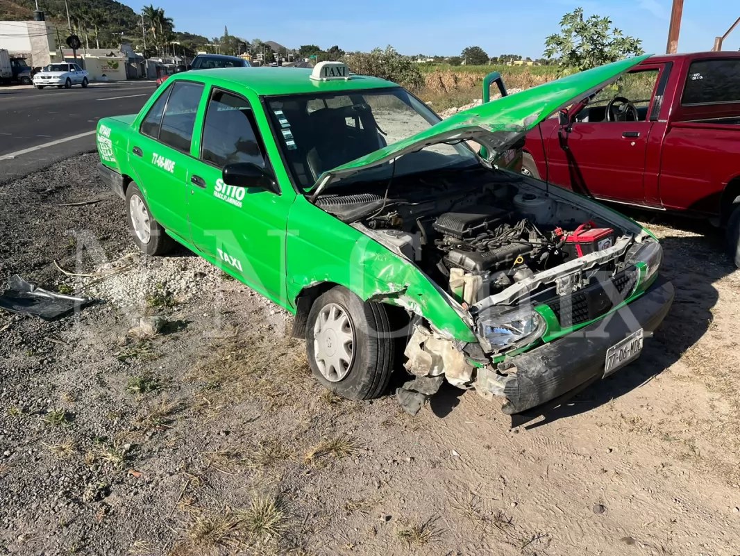 Hombre de la tercera edad resultó herido tras fuerte accidente