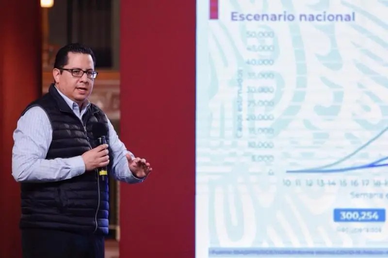 COVID-19. México suma 449 mil 961 contagios y 48 mil 869 defunciones