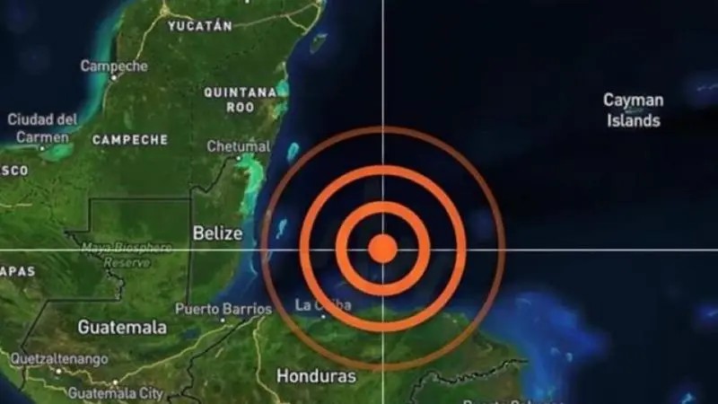 Reportan sismo de 5.7 grados en Honduras; Se percibió en Cancún y Chetumal