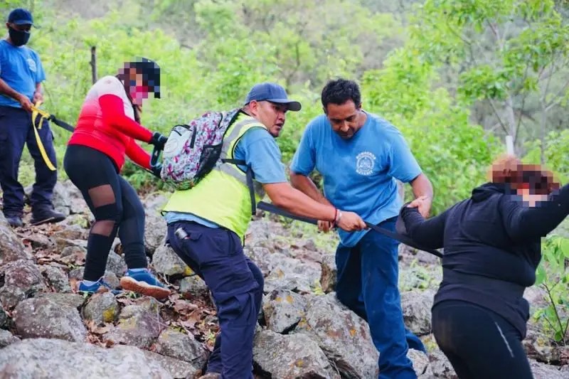 Nayarit. Localizan con drones a 17 personas extraviadas en San Luis de Lozada