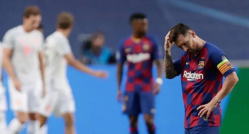 BARCELONA 2-BAYERN 8: El Barça se instala en el infierno