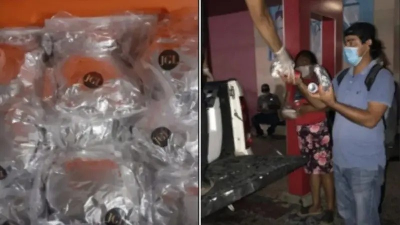 Sinaloa. Difunden nueva entrega de comida del supuesto hijo del \"Chapo\" en hospital