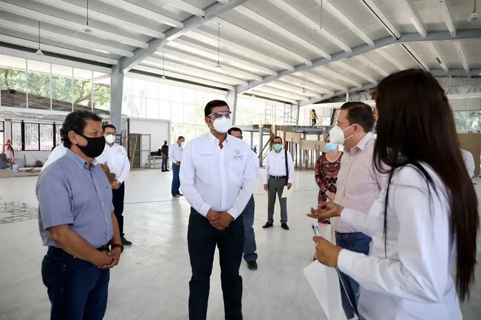 Supervisa Antonio Echevarría construcción de biblioteca \"José Solón Argüello\"