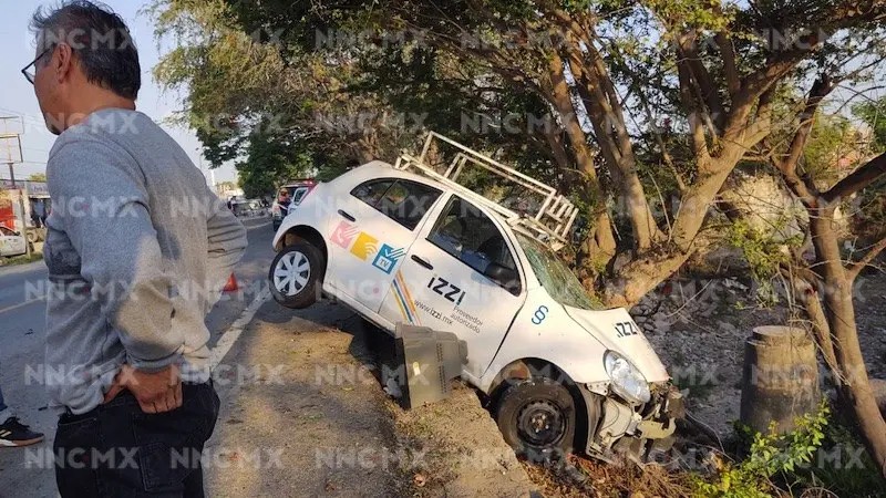 Se accidentaron empleados de IZZI