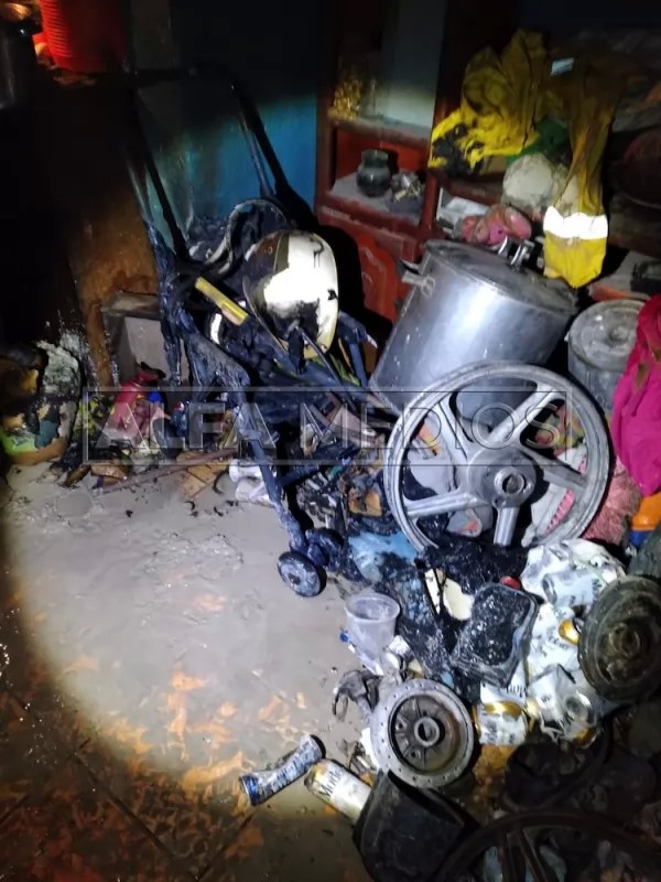 Explota un cuarto con vapores de combustible