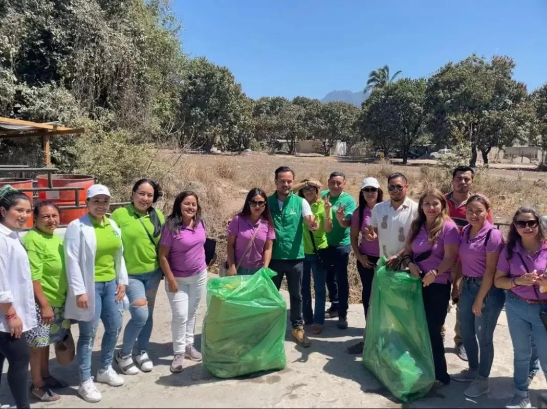 Trabajos de limpieza y reforestación compromiso del Verde