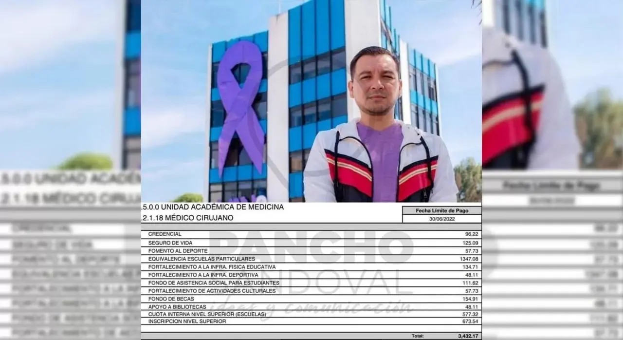 Cobra UAN conceptos que van dirigidos aparentemente a FEUAN