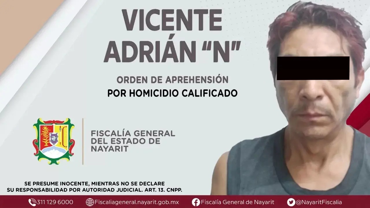 Se ejecuta orden de aprehensión a presunto homicida de jardines del valle