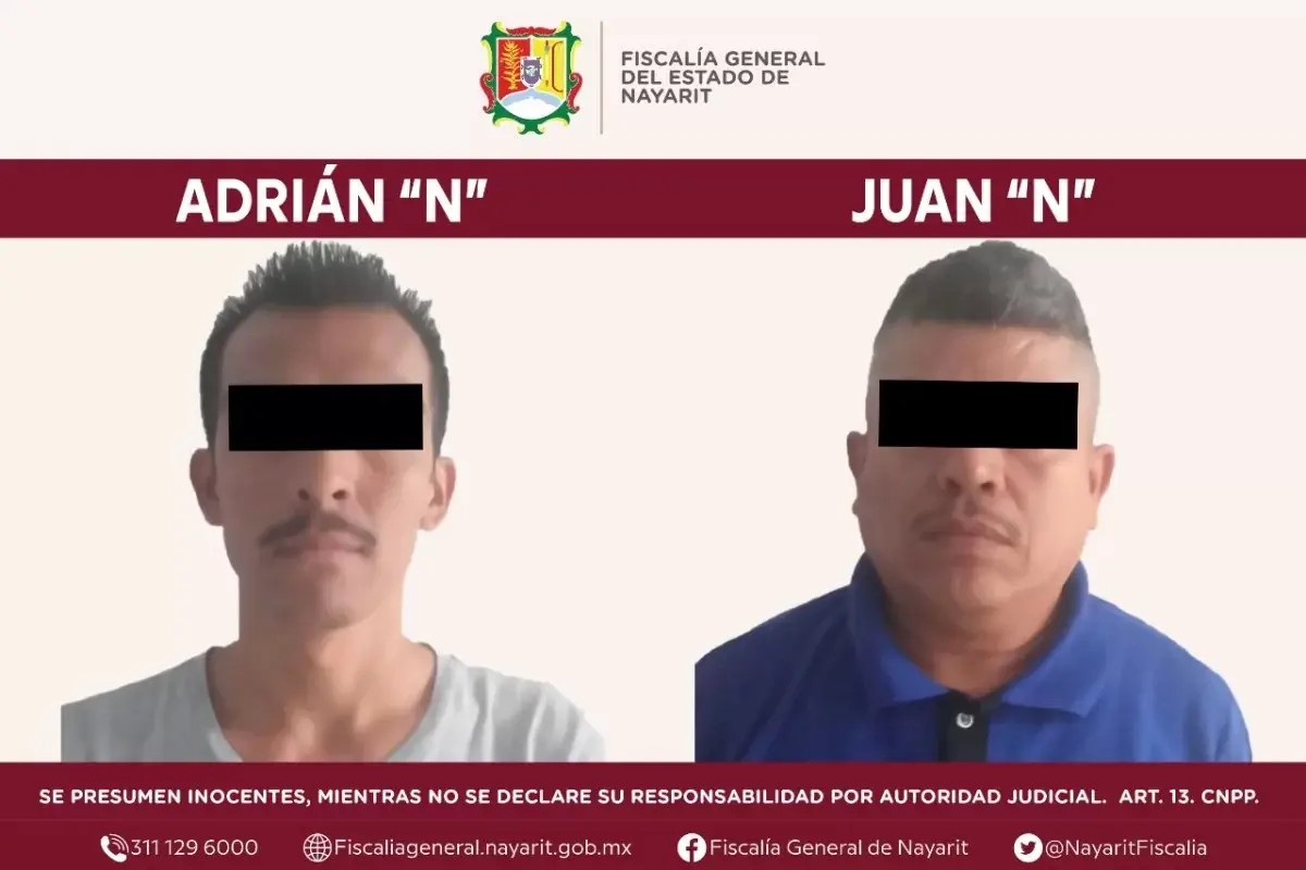 Capturados en tepic por robo calificado y violación