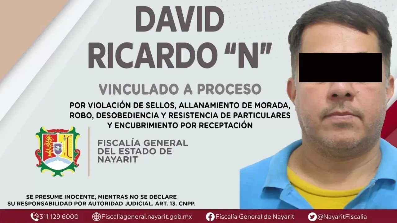 Vinculan a proceso a sujeto que intentó sustraer objetos de notaría