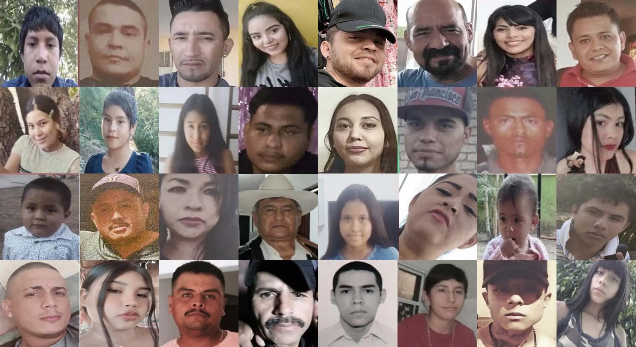 Suman 33 desaparecidos en Nayarit en Marzo y Abril