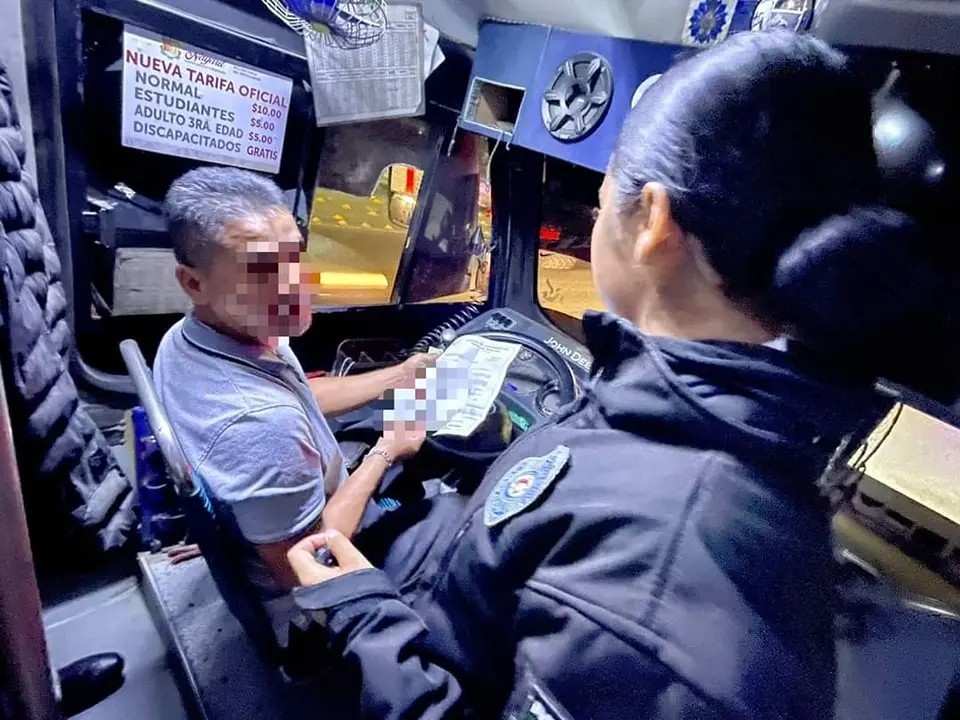 Habrá un policía en cada camión del transporte público a partir de las 8 pm en Tepic