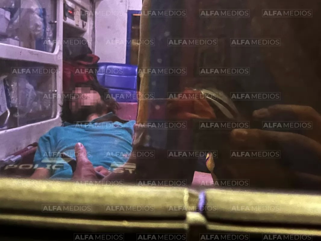 Le acomodan las ideas a un hombre en la col zapata